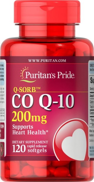 Puritan's Pride Koenzym Q10 200 mg 120 kapsułek