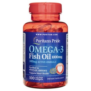 Puritan's Pride Omega 3 1000mg 100 kapsułek