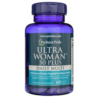 Puritan's Pride Ultra Woman 50 Plus Multiwitamina 60 tabletek