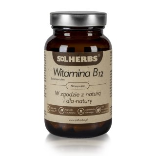 SOLHERBS Witamina B12 60 kapsułek