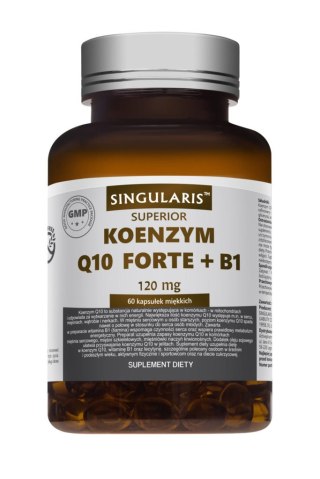 Singularis Superior Koenzym Q10 Forte + B1 120mg 60 kapsułek