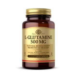 Solgar L-Glutamine 500 mg 50 kapsułek wegańskich