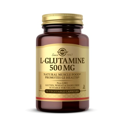 Solgar L-Glutamine 500 mg 50 kapsułek wegańskich