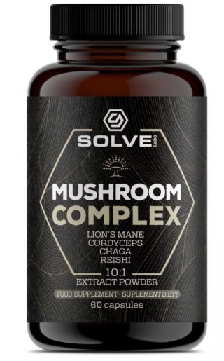 SolveLabs Mushroom Complex 60 kapsułek