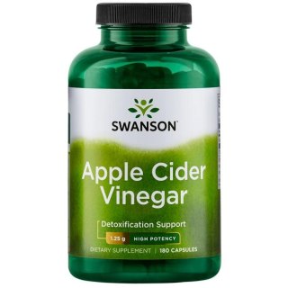 Swanson Apple cider vinegar (Ocet jabłkowy) 625 mg 180 kapsułek