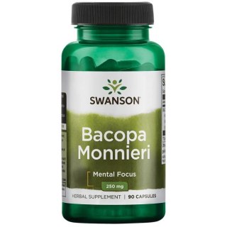 Swanson Bacopa Monnieri BaCognize 250 mg 90 kapsułek