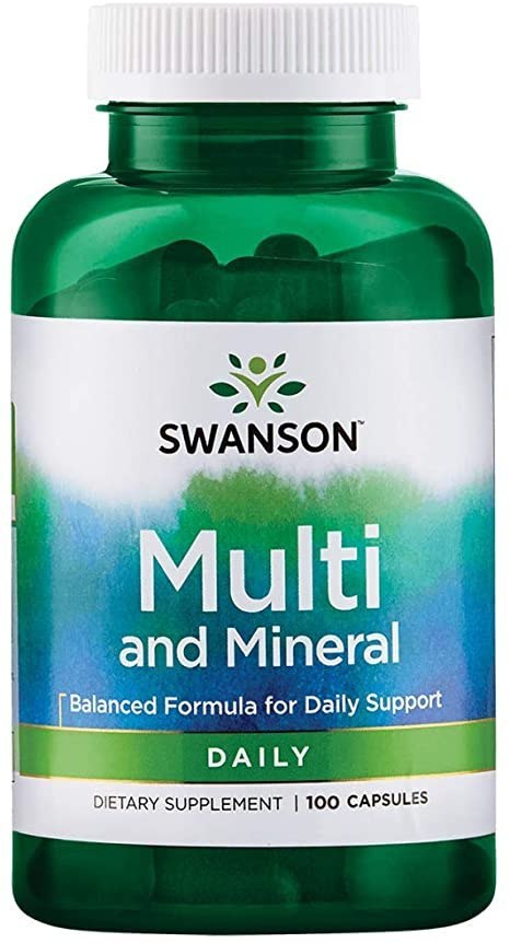 Swanson Multi and Mineral 100 kapsułek