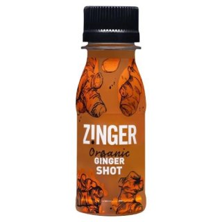 Zinger Organic Ginger Shot z imbiru z dodatkiem soku jabłkowego 70 ml