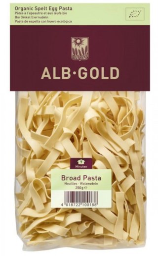 Alb Gold Makaron (Orkiszowy Jajeczny) Wstążki BIO 250 g