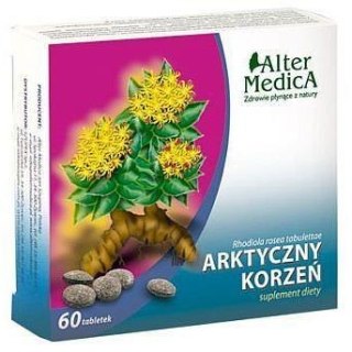 Alter Medica Arktyczny korzeń (Rhodiola) 60 tabletek