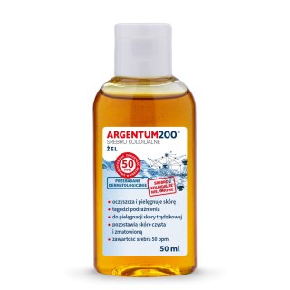 Aura Herbals Srebro Koloidalne 50 ppm w żelu Argentum 200 50 ml