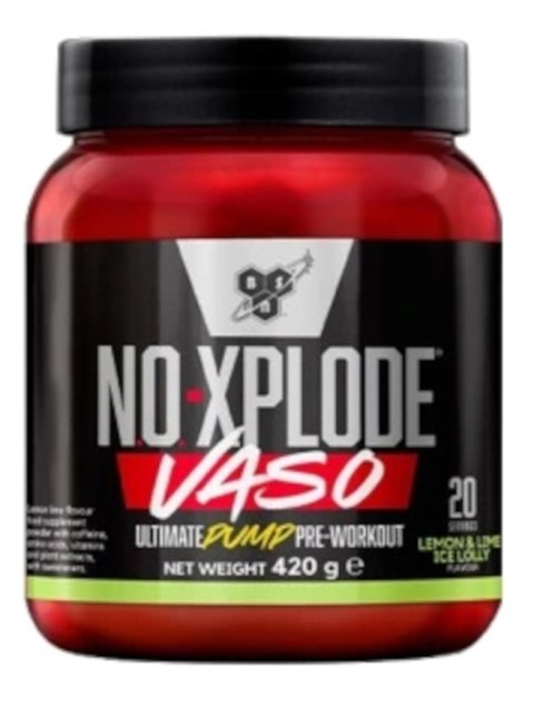 BSN No-Xplode Vaso Lemon & Lime Ice Lolly 420g