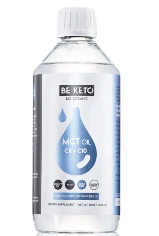 BeKeto Olej MCT C8+C10 500 ml