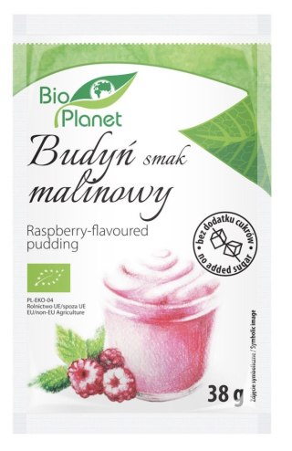 Bio Planet Budyń O Smaku Malinowym BIO 38 g