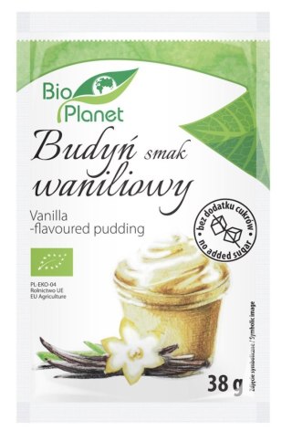 Bio Planet Budyń O Smaku Waniliowym BIO 38 g