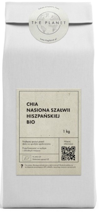 Bio Planet Chia Nasiona Szałwii Hiszpańskiej BIO 1 kg