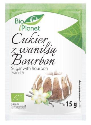 Bio Planet Cukier Z Wanilią Bourbon BIO 15 g