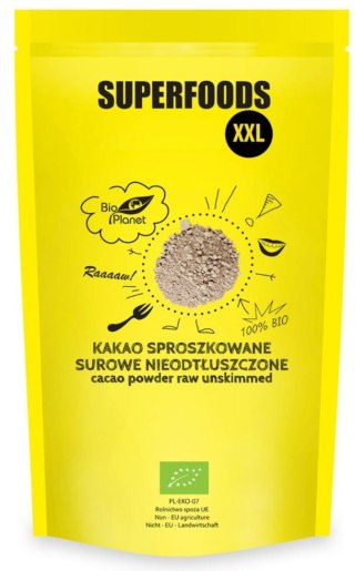 Bio Planet Kakao Sproszkowane Surowe Nieodtłuszczone BIO 400 g