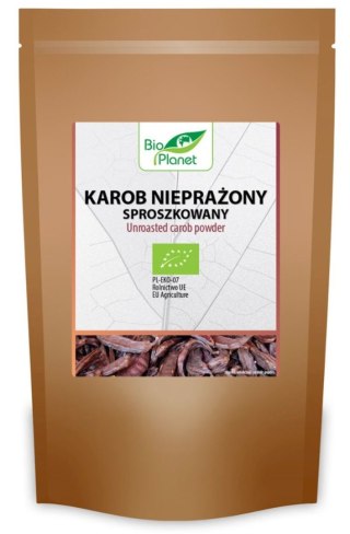 Bio Planet Karob Nieprażony Sproszkowany BIO 200 g