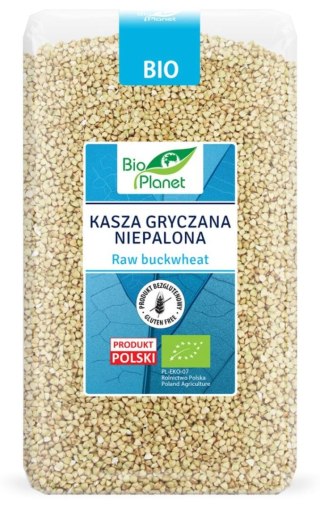 Bio Planet Kasza gryczana Niepalona Bezglutenowa BIO 1 kg