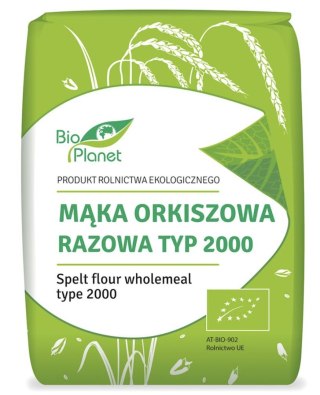 Bio Planet Mąka Orkiszowa Razowa Typ 2000 BIO 1 kg