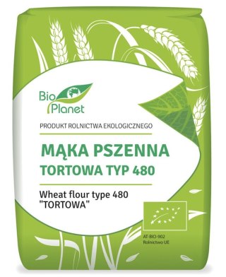 Bio Planet Mąka Pszenna Tortowa Typ 480 BIO 1 kg