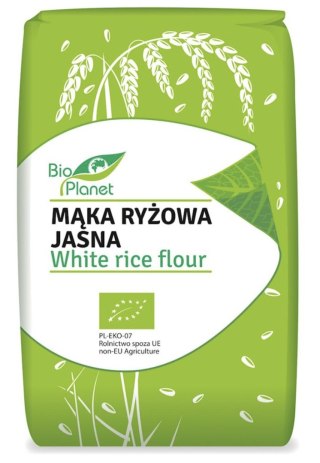 Bio Planet Mąka Ryżowa Jasna BIO 500 g