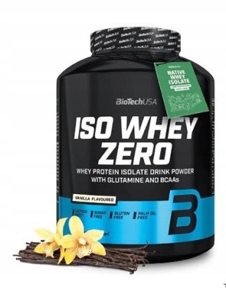 BioTech USA Iso Whey 2270g lactose reduced o smaku waniliowym