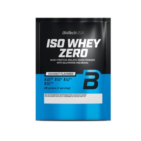 BioTech USA Iso Whey 25g lactose reduced o smaku kokosowym