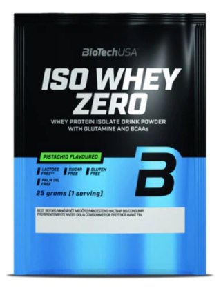 BioTech USA Iso Whey 25g lactose reduced o smaku pistacjowym