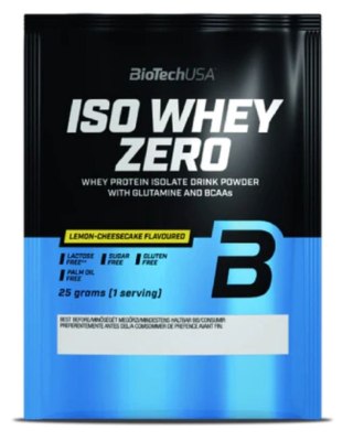 BioTech USA Iso Whey 25g lactose reduced o smaku sernika