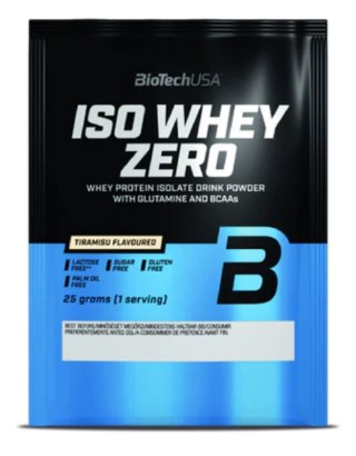 BioTech USA Iso Whey 25g lactose reduced o smaku tiramisu