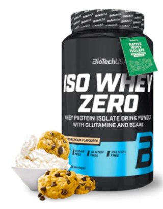 BioTech USA Iso Whey 908g lactose reduced o smaku ciasteczkowym