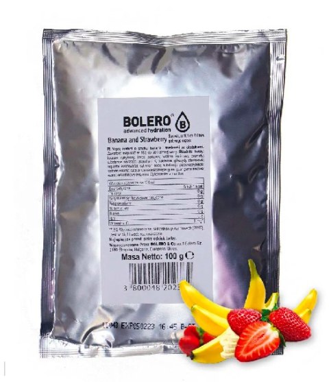 Bolero Bag Banana & Strawberry 100g