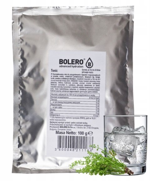 Bolero Tonic 100g