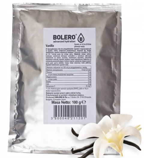 Bolero Vanilla 100g