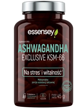 Essensey Ashwagandha Exclusive KSM-66 90 kapsułek