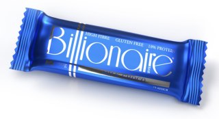 FA Billionaire bar Baton Proteinowy 40 g o smaku mlecznej czekolady