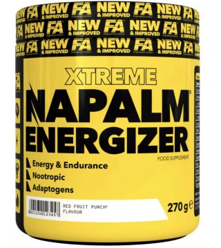 FA NAPALM Energizer 270g o smaku ponczu z czerwonych owoców