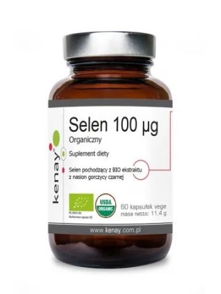 Kenay Selen organiczny 100 µg 60 kapsułek