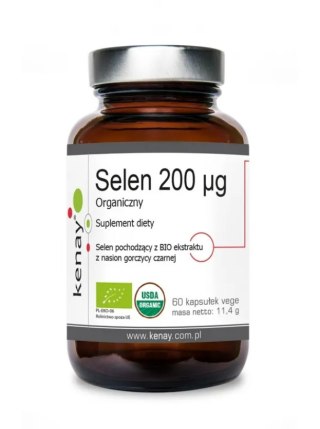 Kenay Selen organiczny 200 µg 60 kapsułek