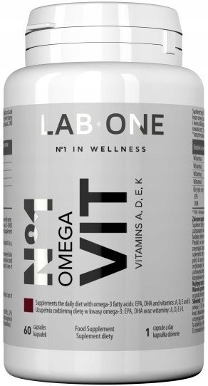 LAB ONE N°1 Omega VIT 60 kapsułek