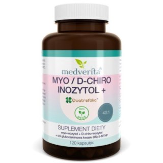 Medverita Myo/D-chiro-Inozytol 120 kapsułek