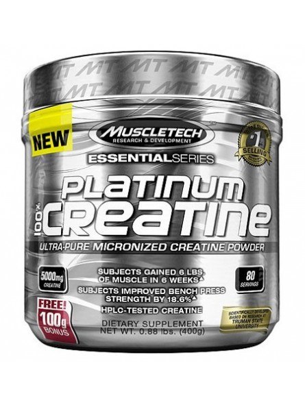 MuscleTech Platinum 100% Creatine 400g