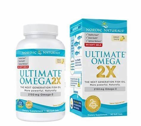 Nordic Naturals Ultimate Omega 2X 2150 mg 90 kapsułek miękkich o smaku cytrynowym