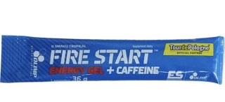 Olimp Fire Energy gel + Caffeine 36g o smaku tropikalnym