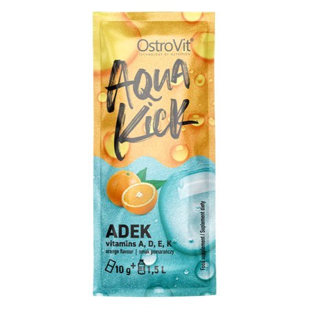 OstroVit Aqua Kick ADEK o smaku pomarańczy 10g