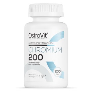 OstroVit Chromium Chrom 200 µg 200 tabletek