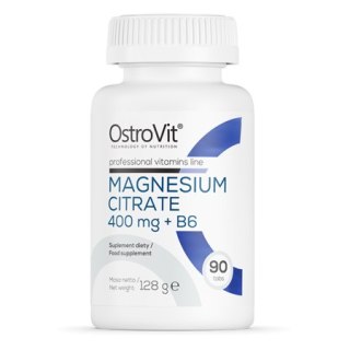 OstroVit Cytrynian Magnezu + B6 90 tabletek