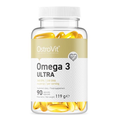 OstroVit Omega 3 Ultra 90 kapsułek